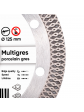 4-1/2 1A1RMultigres  Diamond Blade for cutting ceramic, porcelain & tile