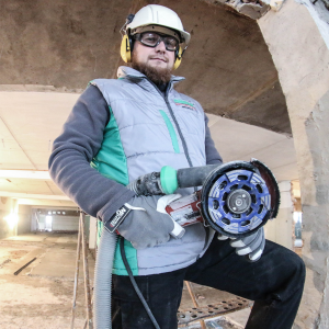 DGS-W 5 inch RAPTOR diamond grinding cup for efficient concrete grinding